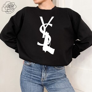 designer logo sweater
