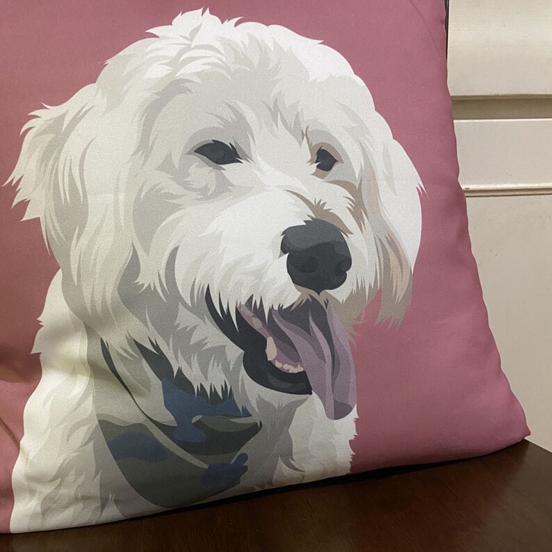 Dog Cushion Personalized Pet Dog Pillow Dog Couch Pet Etsy