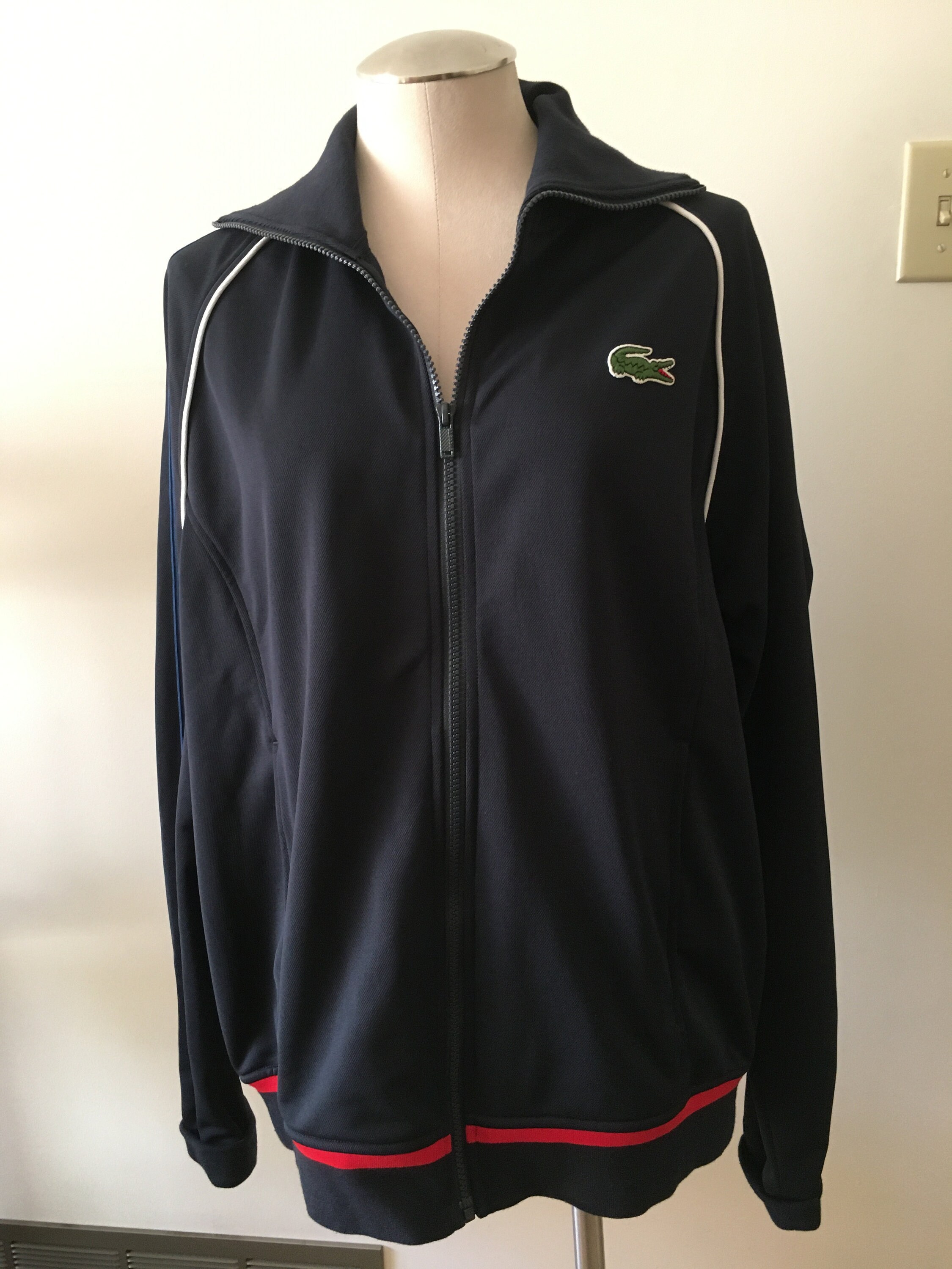 Lacoste Roddick Mens Tennis Track Jacket Size 6 - Etsy