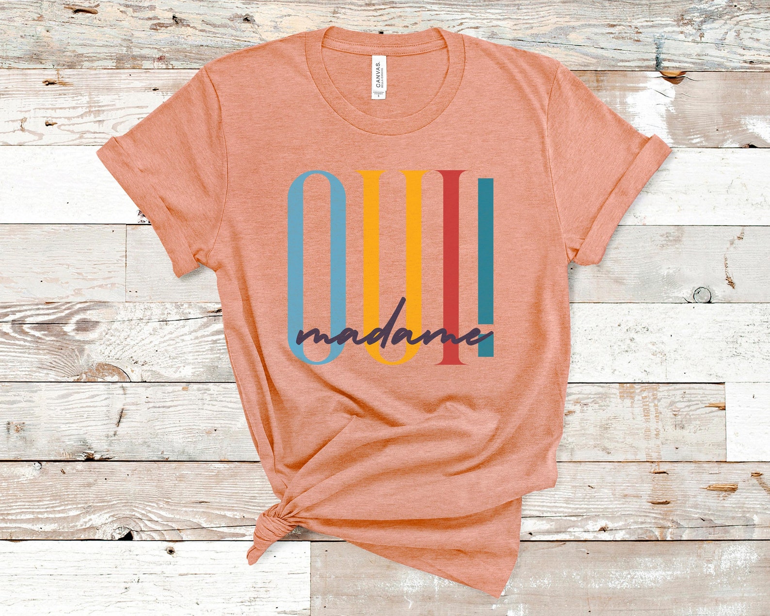 Oui Madame Oui Shirt French Shirt Paris Paris Eiffel | Etsy