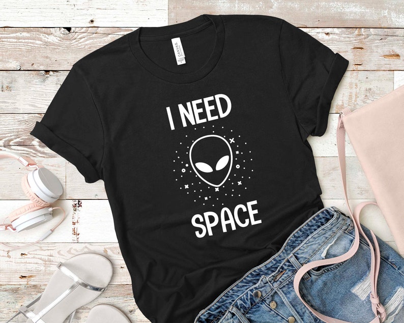 Bella Canvas Meme Shirts Funny Funny Gifts Bella Canvas tshirt,Graphic tee,Gift ideas,Unisex tshirt I Need Space Funny T shirts