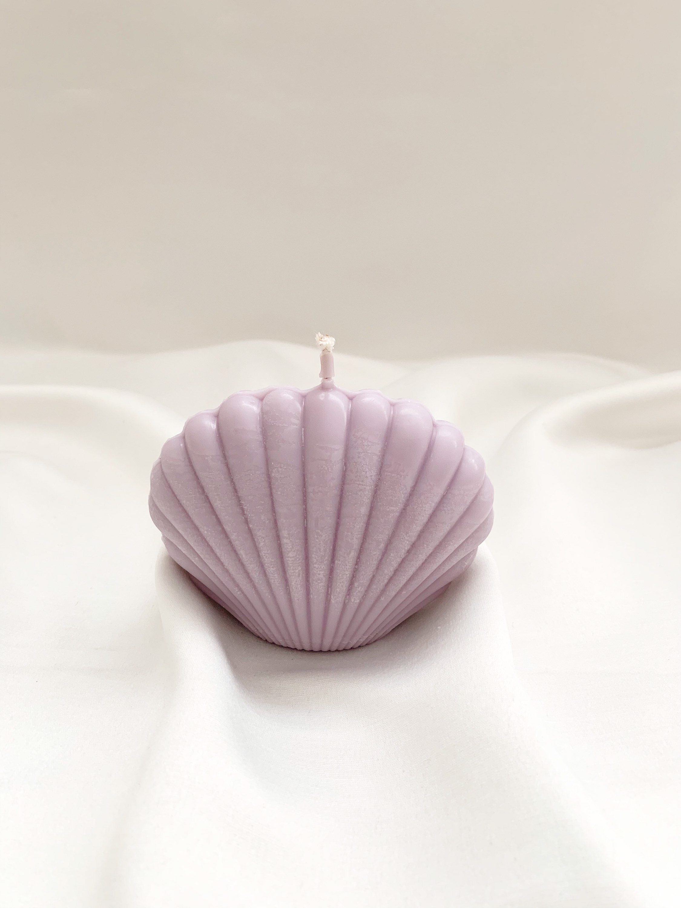 Seashell Candle Etsy