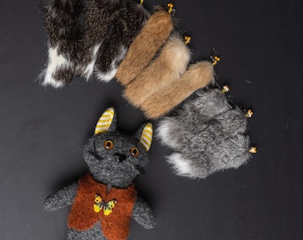Rabbit Fur Cat Toy Refills