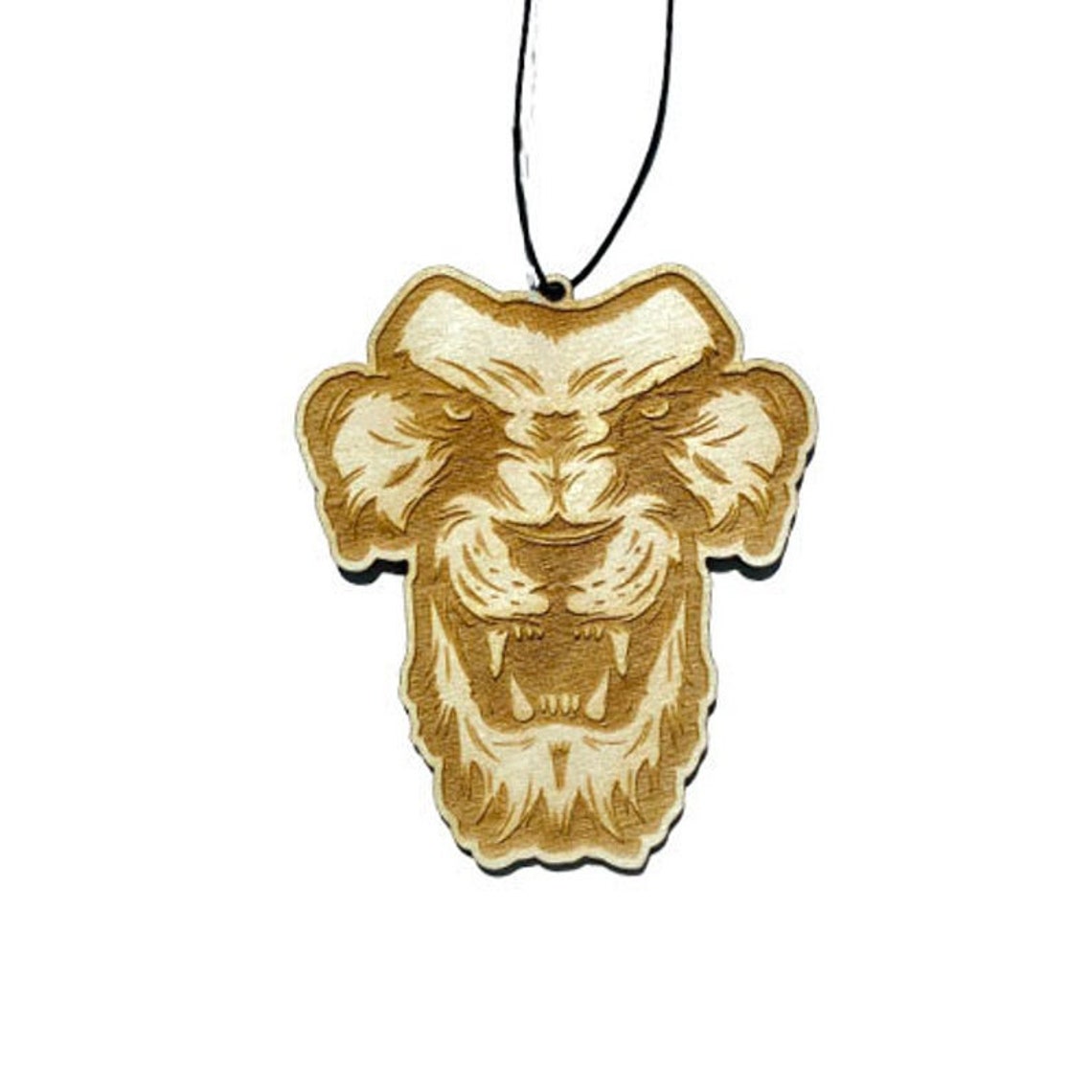 Lion Face Air Freshener Premium Automotive Rear View Window Etsy