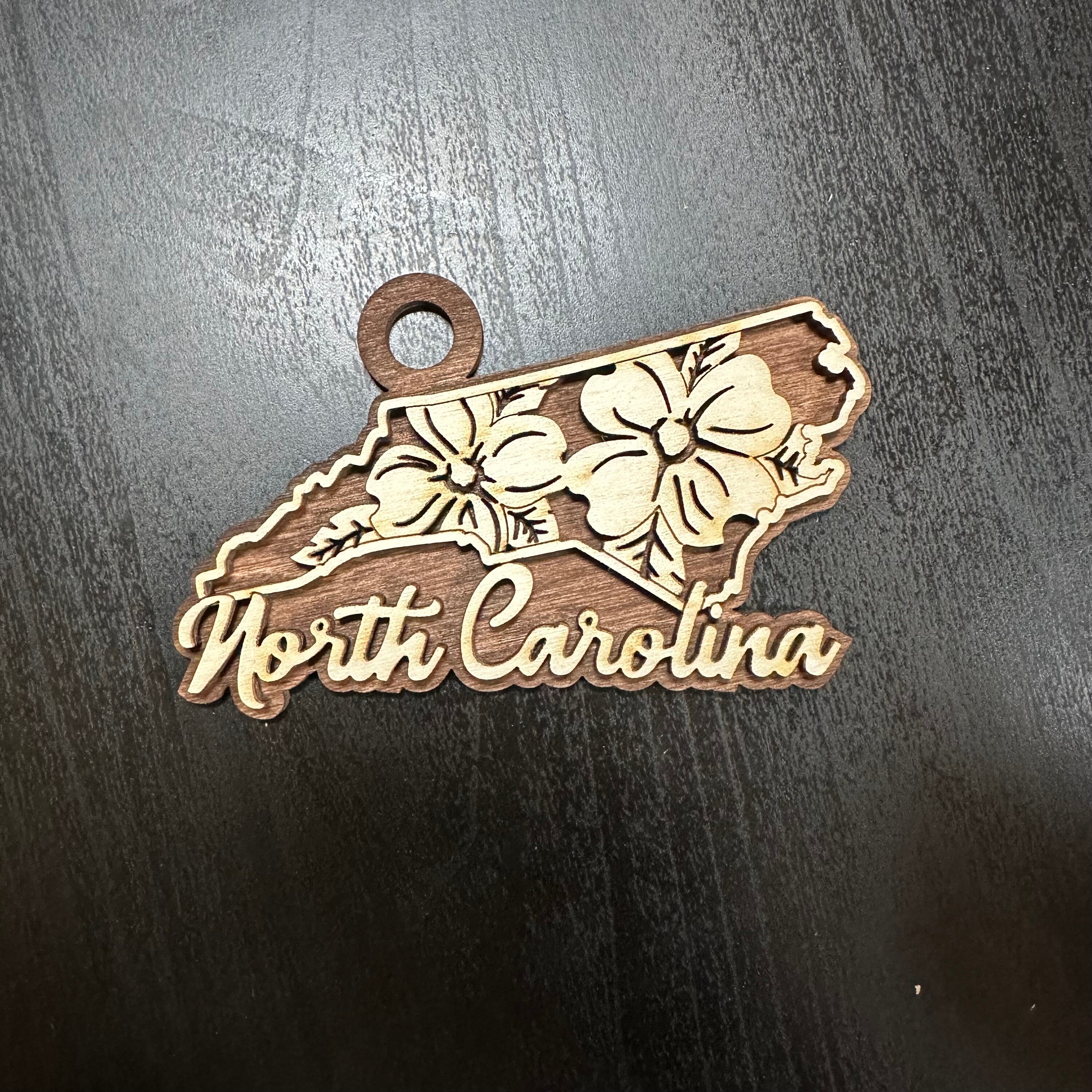 North Carolina State Flower Ornament - 3d Ornament - Christmas Ornament ...