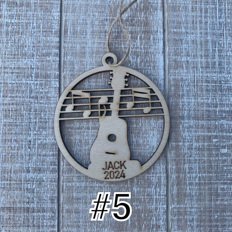 thumbnail image 2 of Flute Keychain, Wind Band Instrument, Gifts For Flute Player Gift 2 of 9