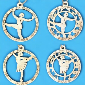 Dance Ballet Stadium Series Christmas Ornament - Male and Female Versions