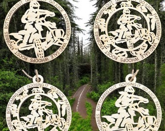 ATV Rider Stadium Series Christmas Ornament - Male and Female Versions