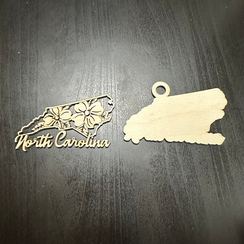 North Carolina State Flower Ornament - 3d Ornament - Christmas Ornament ...