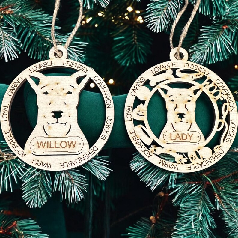 Indian Pariah Dog Personalized Custom Dog Ornament Etsy