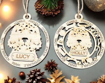 English Setter Personalized Custom Dog Ornament