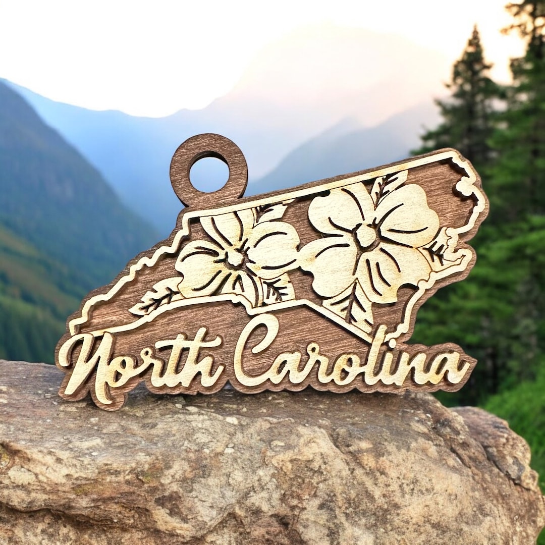 North Carolina State Flower Ornament - 3d Ornament - Christmas Ornament ...