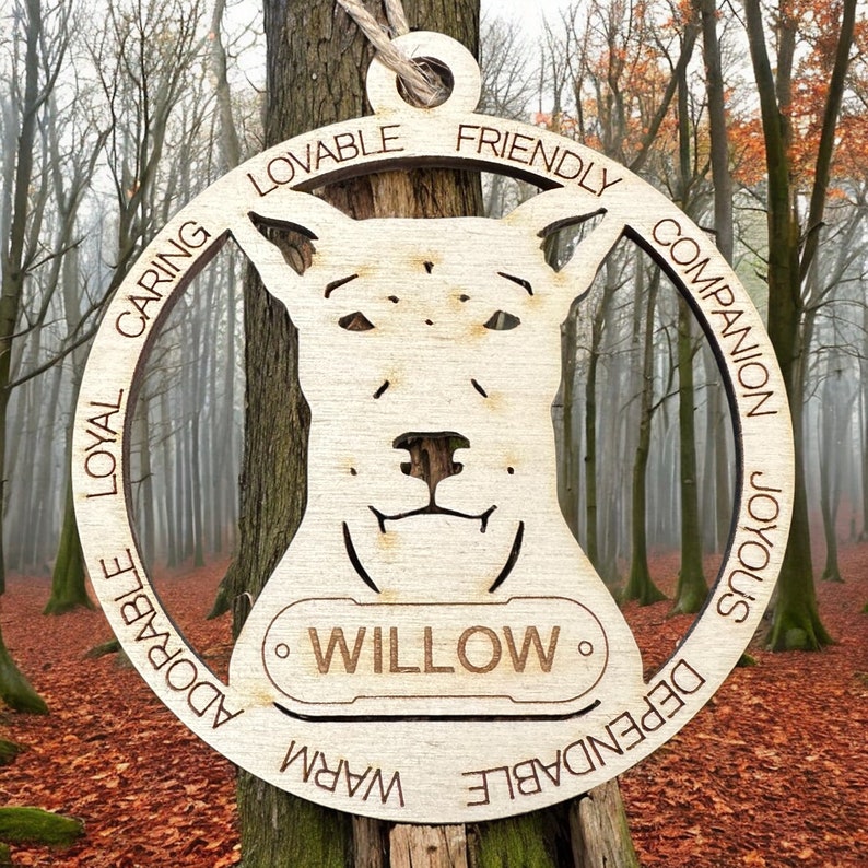 Indian Pariah Dog Personalized Custom Dog Ornament Etsy