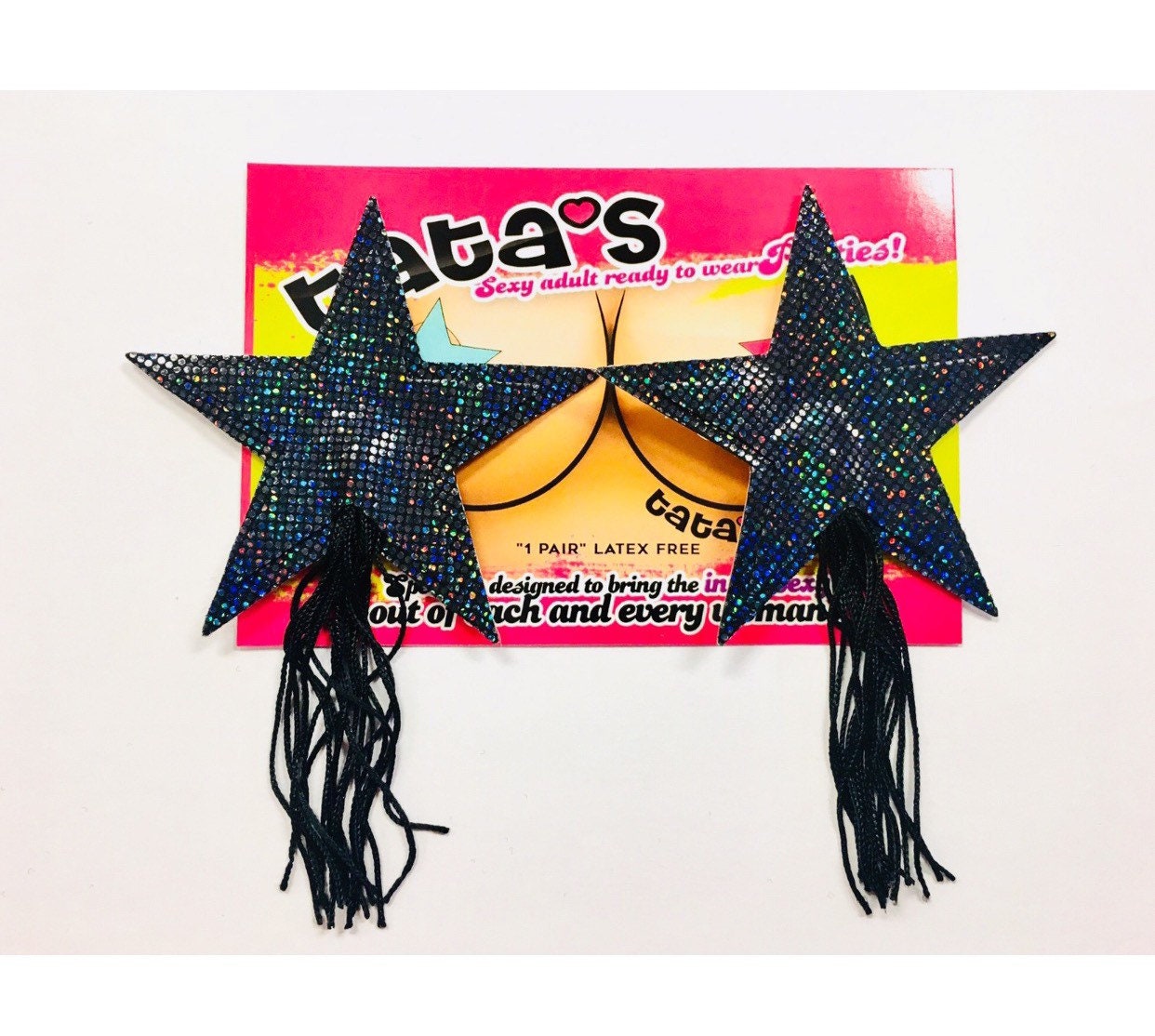 Star Pasties with Tassels Etsy