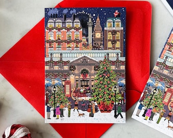 London Christmas Card: Covent Garden Holiday Greetings
