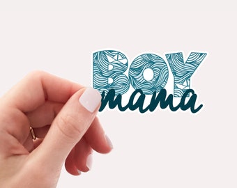 Boy Mama Sticker | Boy Mom Sticker