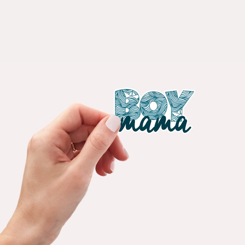 Boy Mama Sticker | Boy Mom Sticker - Etsy