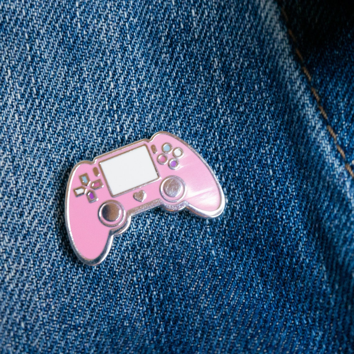 PlayStation Hard Enamel pin PlayStation pin Gamer girl pin Etsy