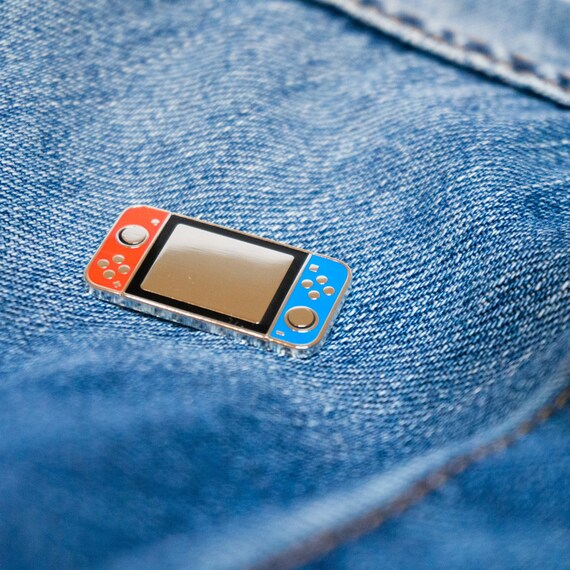 Nintendo Switch Hard Enamel Pin Gamer Pin Nintendo Switch Etsy Denmark