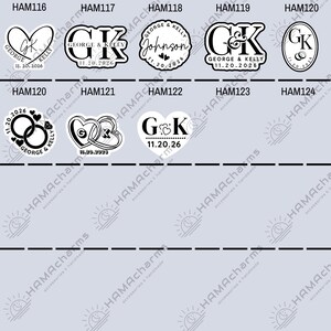 Custom Wedding Shoe Charms: Acrylic Wedding Groom and Bride Shoe Charms, Mr & Mrs Wedding Shoe Charms, Bridal Shoe Charms immagine 8