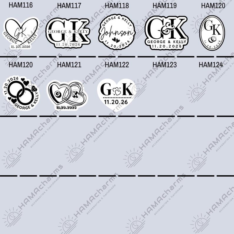 Custom Wedding Shoe Charms: Acrylic Wedding Groom and Bride Shoe Charms, Mr & Mrs Wedding Shoe Charms, Bridal Shoe Charms immagine 8