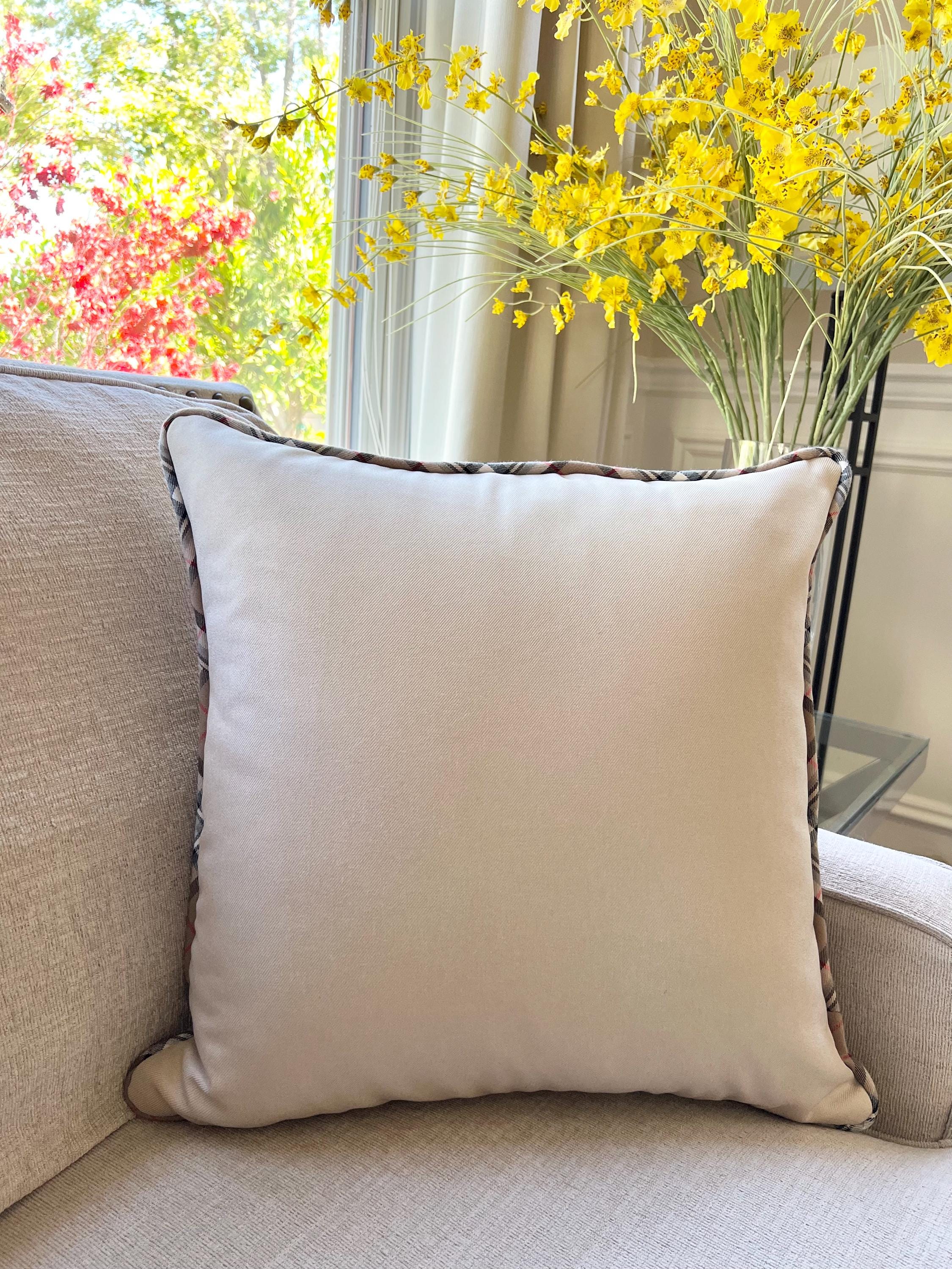 Burberry Pillow - Etsy