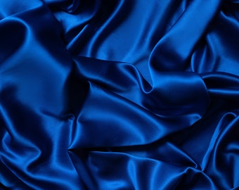 Best Quality Satin Fabric/White Satin Fabric/ Ivory Satin Fabric/ Fabric By the Yard /Duchess Satin/ Peau de Soie Fabric/Matte Satin