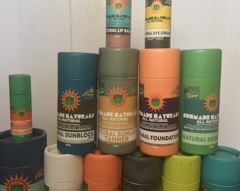 Sunmade Naturals Skincare Product  Line