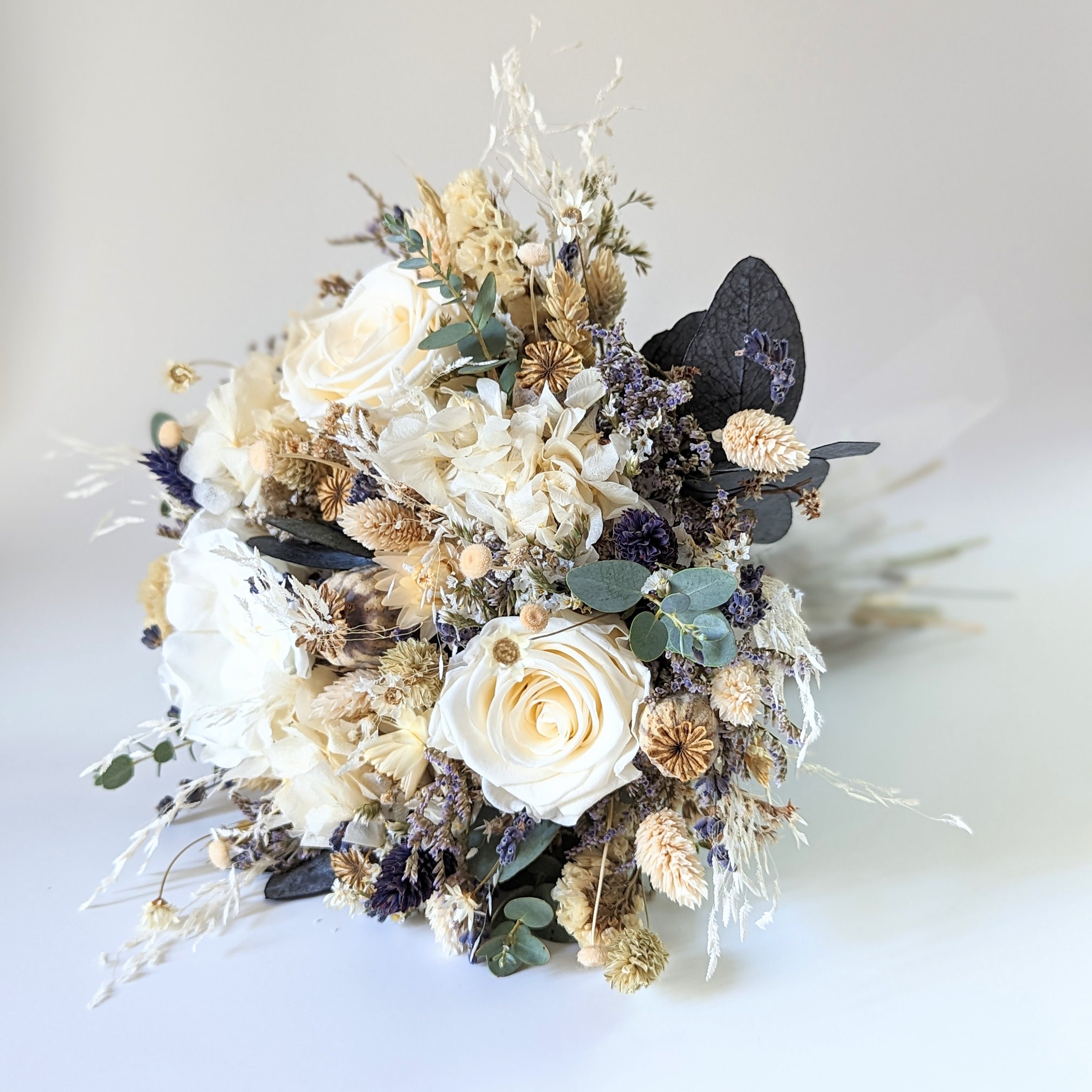 Dried Stabilized Bridal Bouquet