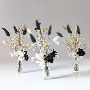 Miniboeket gedroogde bloemen voor tafeldecoratie van evenementen, schaken