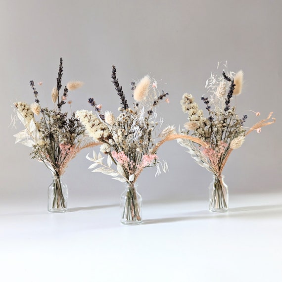 Bouquet Matrimonio 40 Pezzi Fiori Secchi Craspedia - Palle Gialle Per Bouquet E Composizioni, Ideali Per Matrimoni Decorazioni Fai Da Te