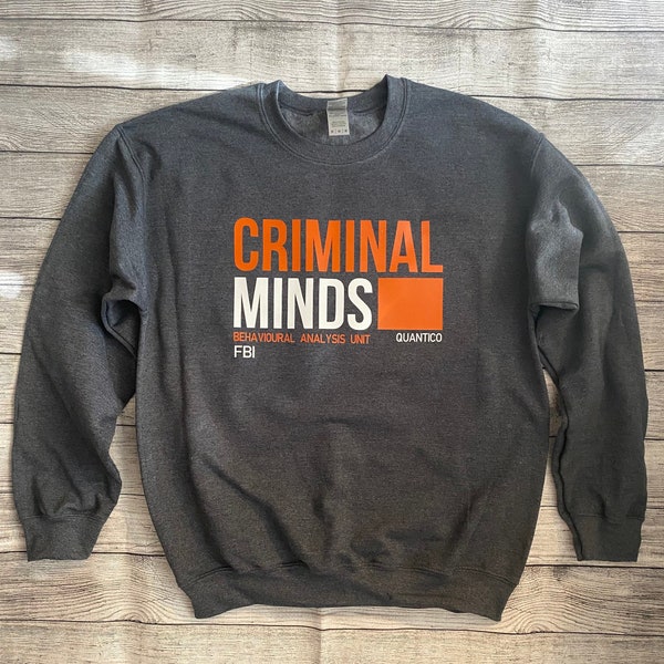 Criminal Minds Logo Crewneck Sweatshirt