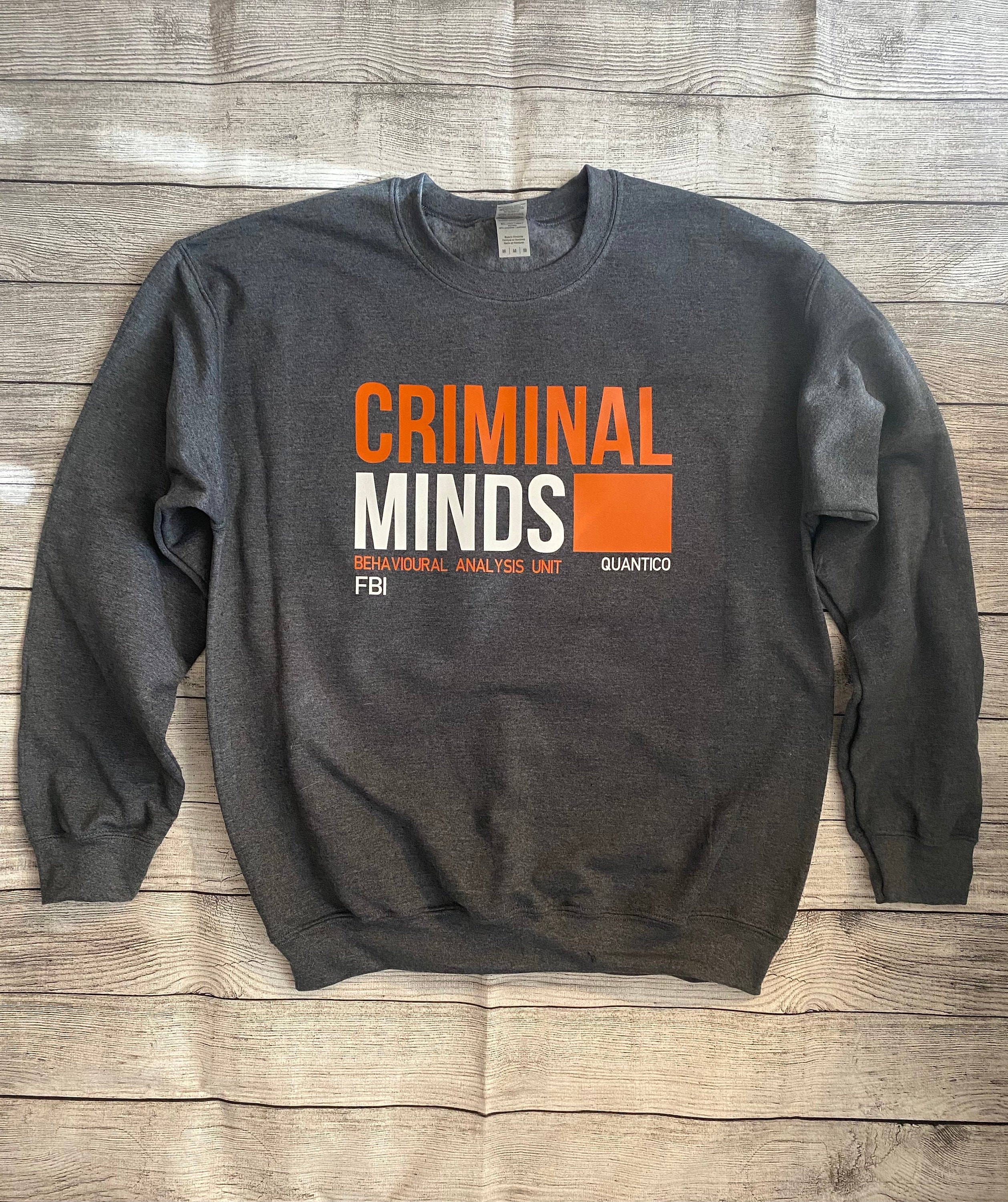 Criminal Minds Logo Crewneck Sweatshirt UK - Main Image