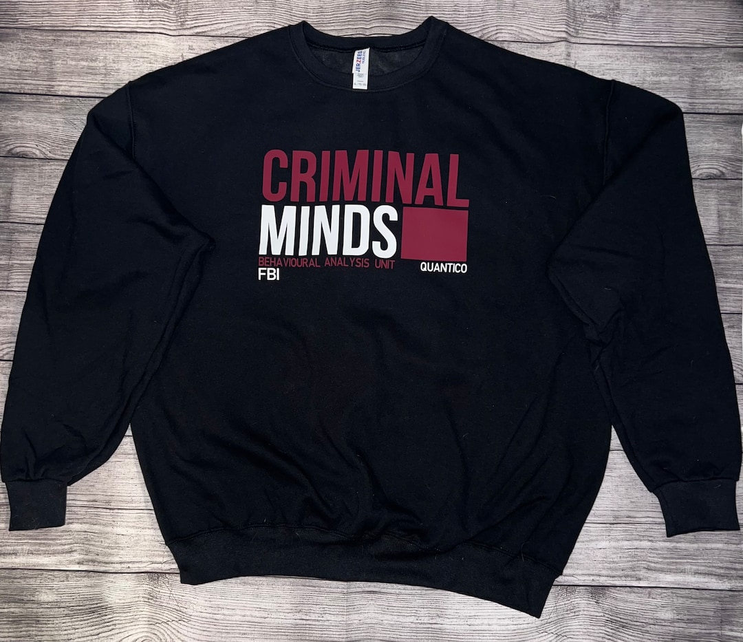 Amazon Criminal Minds Crewneck Sweatshirt Boys Man Male Hoodie
