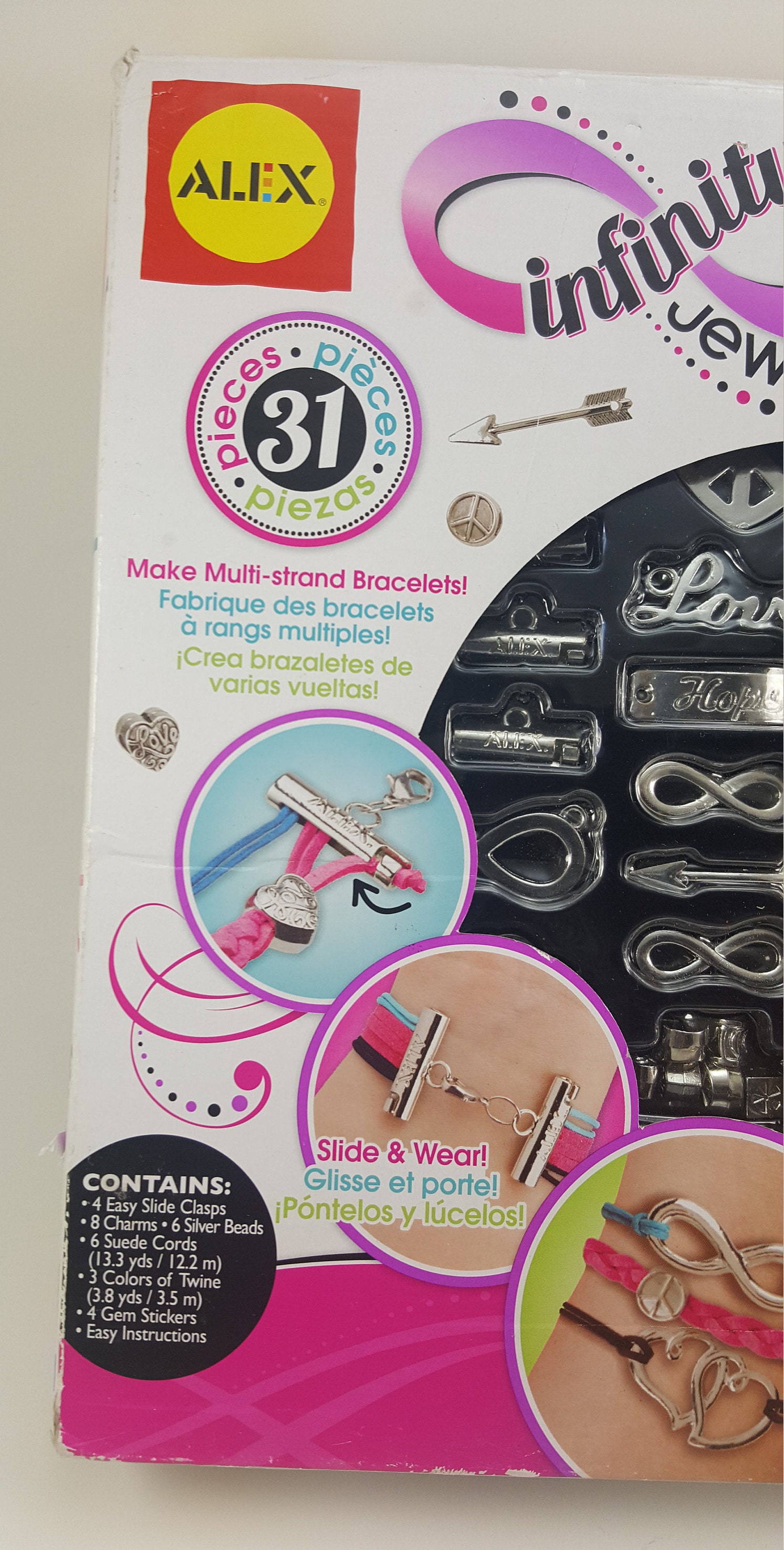 Gifts For 4 Year Old Girls ALEX Toys Do-it-Yourself Wear Paint And Sparkle Galaxy Jewelry Alex Toys - Do-it-yourself Wear So Many Headbands 724 Inches