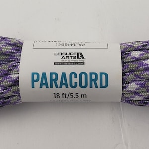 Leisure Arts AJM46941 Multicolored Variegated 18&#39; Paracord