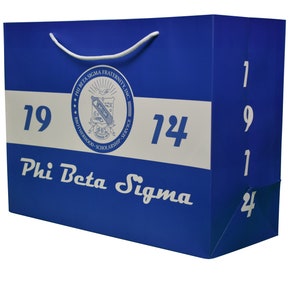 Phi Beta Sigma Gift Bag, Large