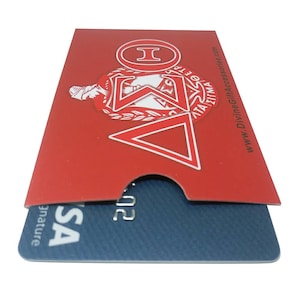 Six (6) Delta Sigma Theta Gift Card Holders/Sleeves