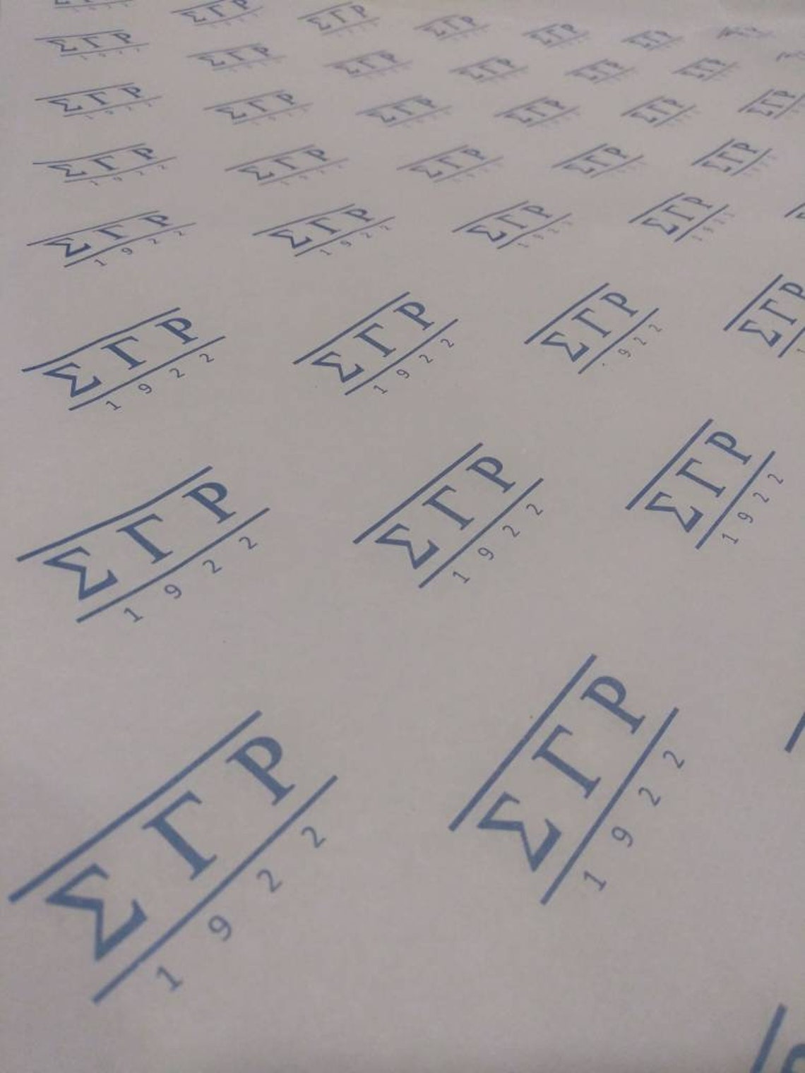 Sigma Gamma Rho Gift Tissue Paper Ten 10 Extra Large Sheets | Etsy