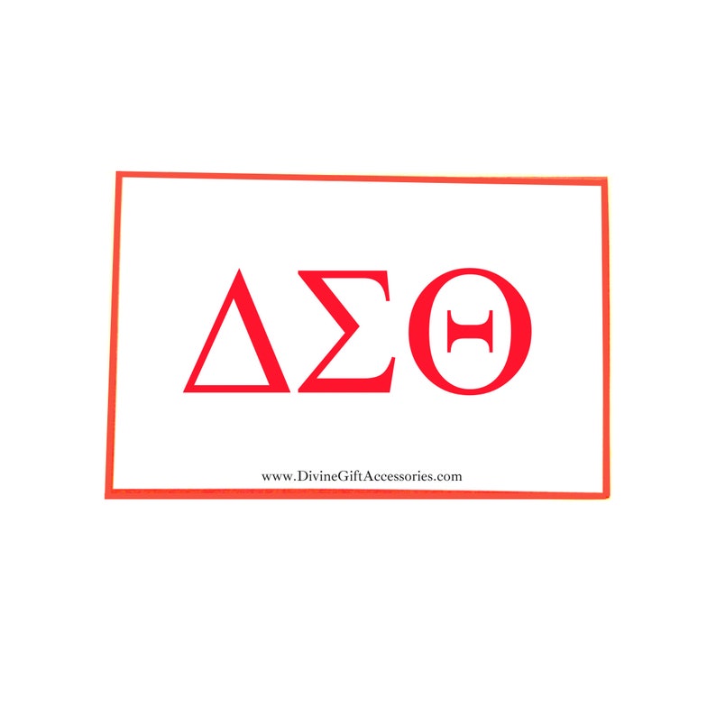 Package Set LARGE Delta Sigma Theta Gift Accessories Set Etsy