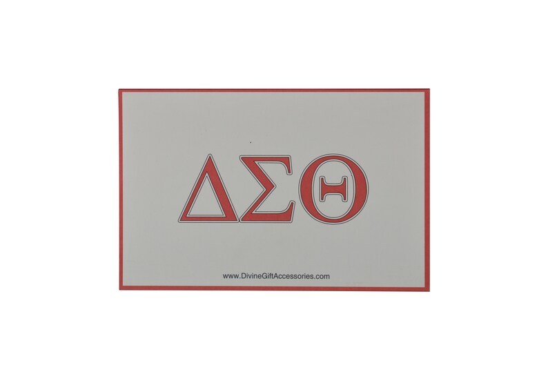 Package Set LARGE Delta Sigma Theta Gift Accessories Set Etsy
