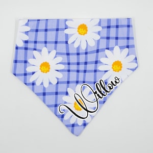 Personalised Dog Bandana | Puppy Bandana | Cat Bandana | Floral Print