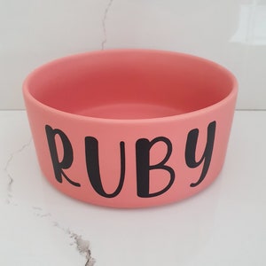 Personalised Pet Bowl Personalised Dog Bowl Personalised Cat Bowl image 5