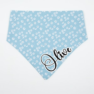 Personalised Dog Bandana | Puppy Bandana | Cat Bandana | Floral Print