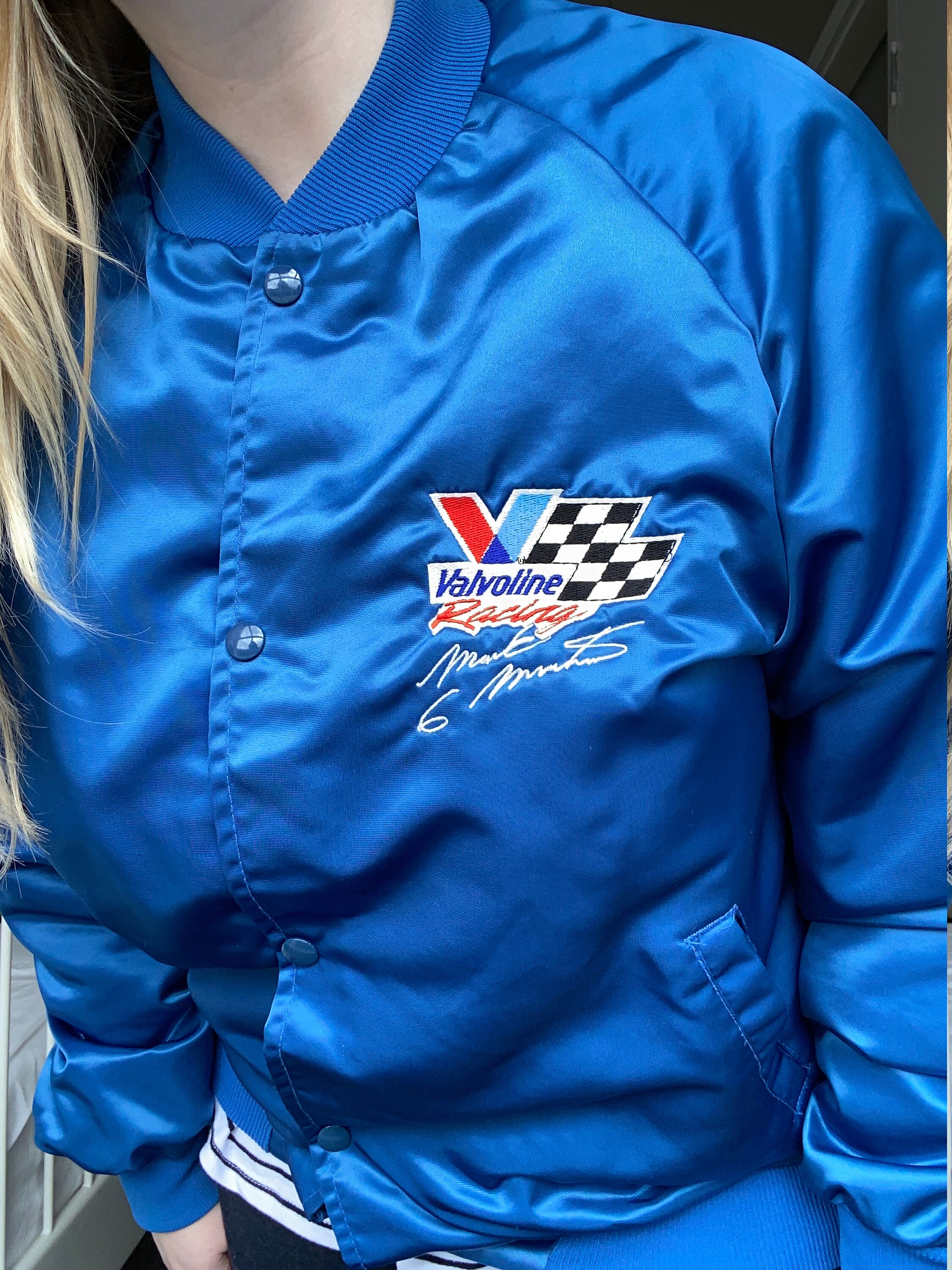 VINTAGE Rare Valvoline Mark Martin Racing 90s Varsity Jacket | Etsy