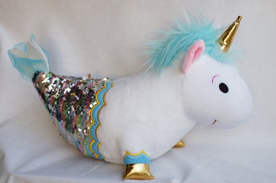 mermaid unicorn stuffed animal
