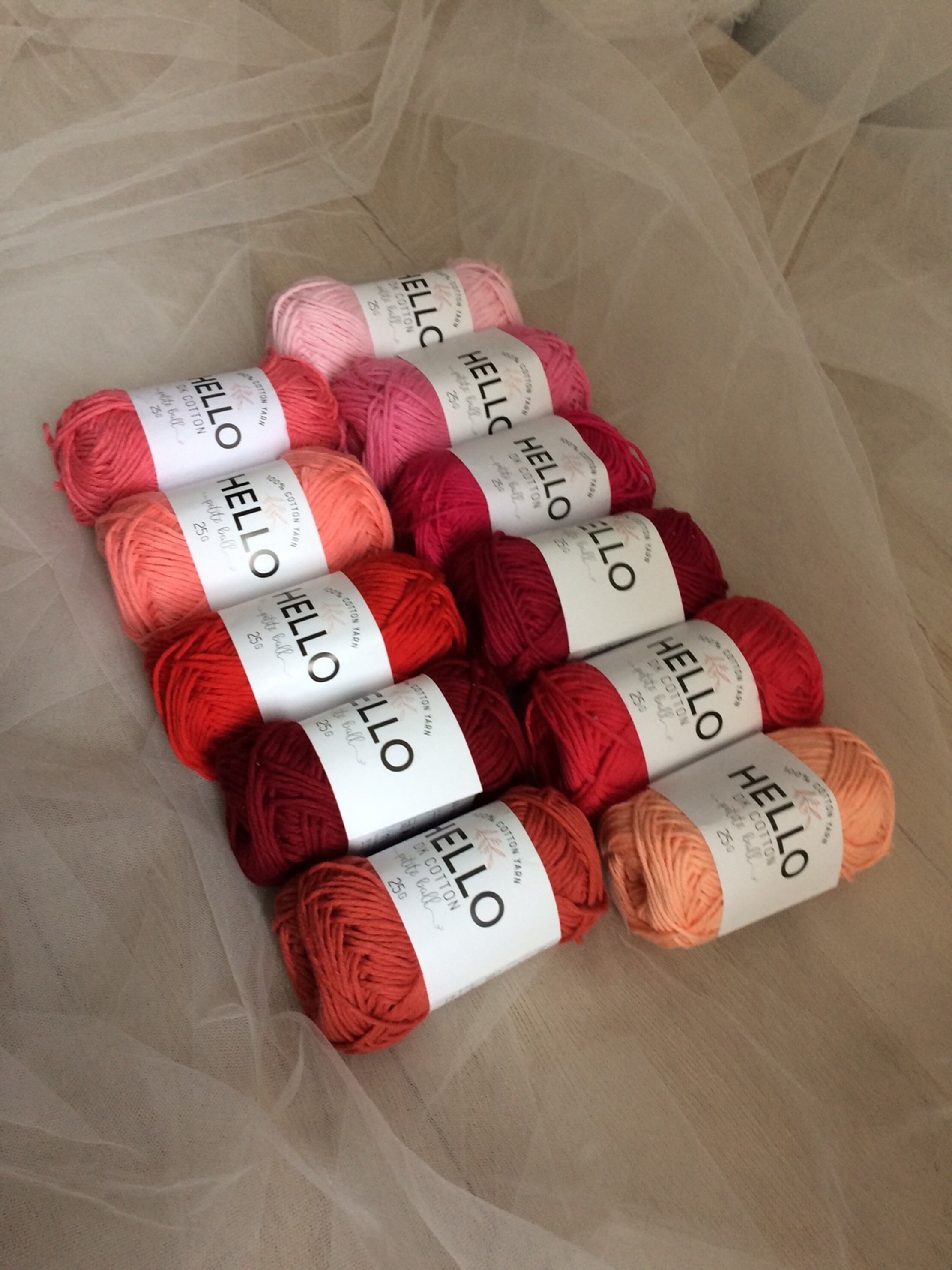 Cotton yarn Punch Needle Cotton Yarn Kit /Punch Needle Yarn Etsy