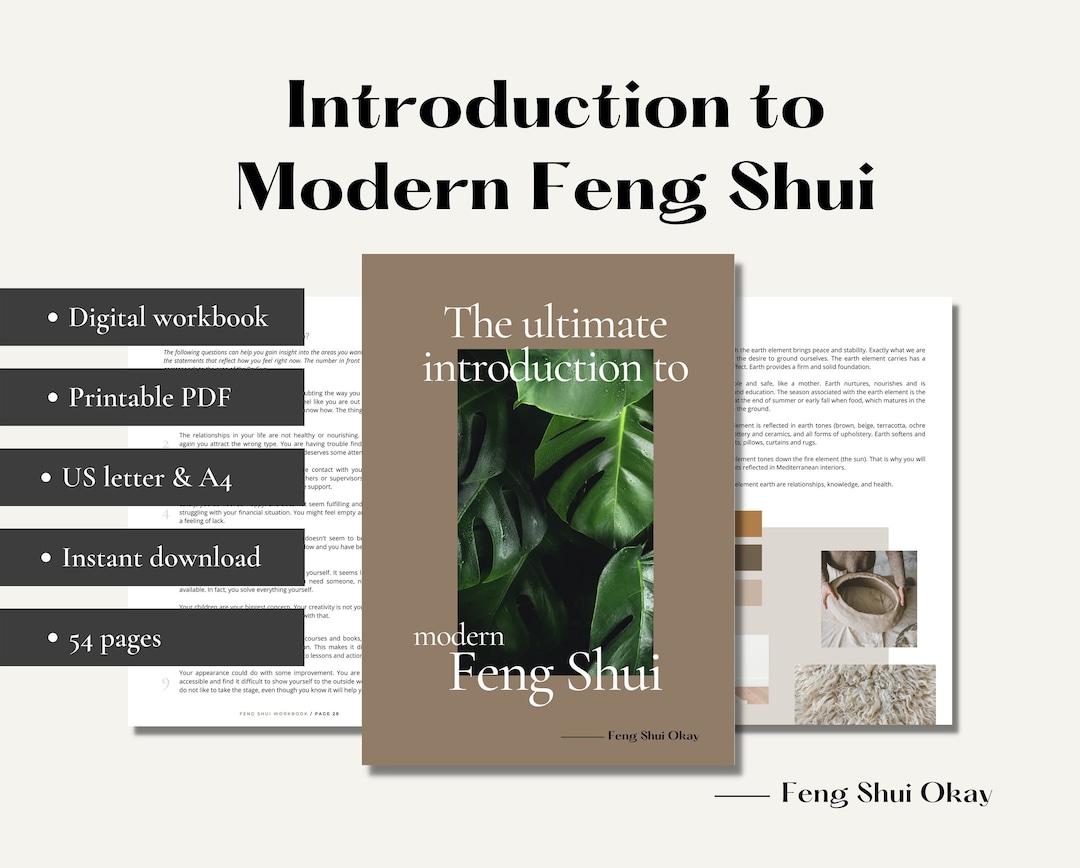 The Ultimate Introduction to Modern Feng Shui - Digital Printable ...