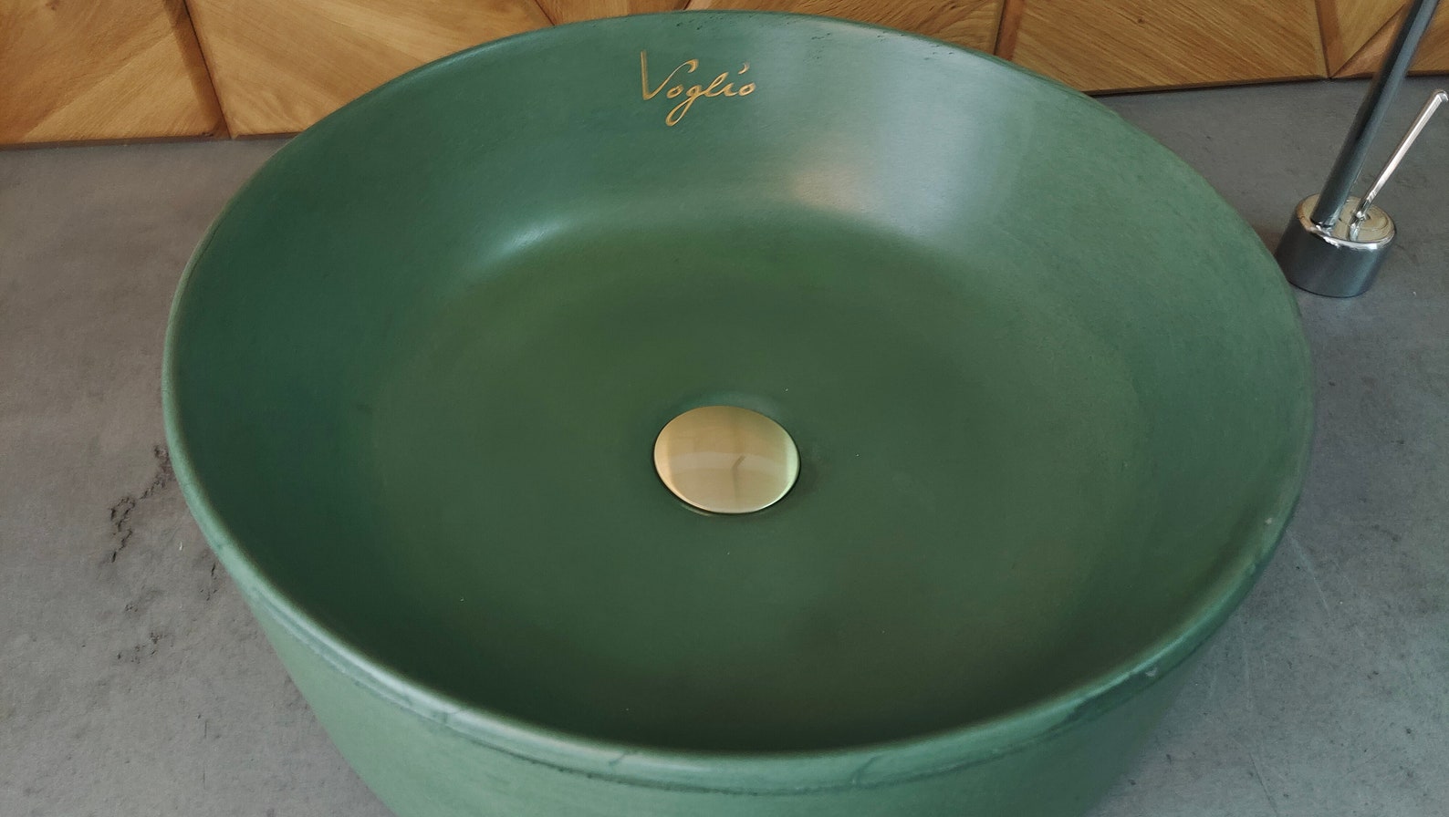 Green Bathroom Sink Concrete Sink / Counter Top Basin / - Etsy