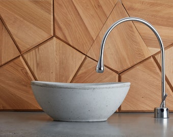 Concrete Sink USV_71 Elegant Bathroom Sink | Vessel Sink | all Handmade | Artisan Sink Contemporary bathroom sink | Luxury sink
